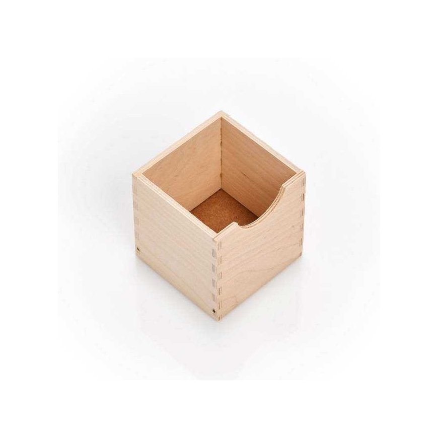 Puinen laatikko pikkutavaroille, 6 laatikkoa, ZELLER, 28cm korkeus – 3