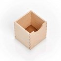 Wooden box for small items, 6 drawers, ZELLER, 28cm height
