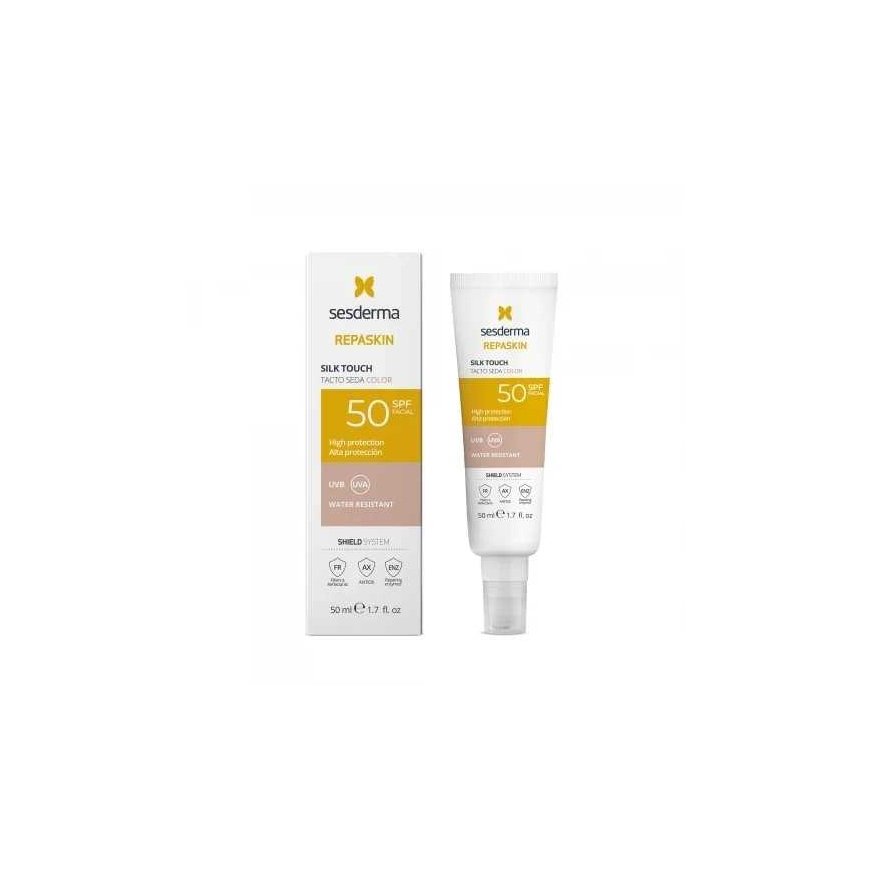 Sesderma Repaskin Facial Spf50 Silk Touch aurinkovoide kasvoille 50ml – 2