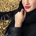 Troli Charming bronze bracelet with flowers VSB006R-PET Troli Charming bronze bracelet with flowers VSB006R-PET