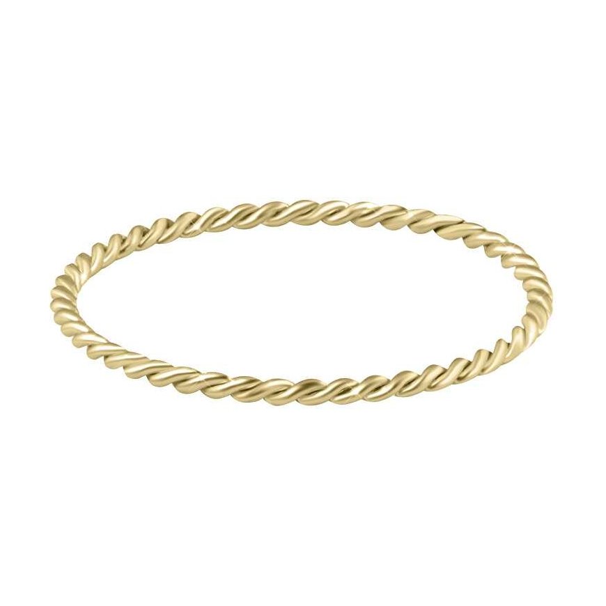 Troli Minimalist gold-plated gold ring