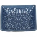 Wenko Dark Ceramic soap dish, rustic, dark blue Wenko Dark Ceramic soap dish, rustic, dark blue