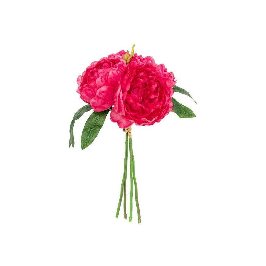 Atmosphera Artificial pink peonies BELY, 4 flowers