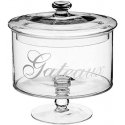 5five Simply Smart Glass cup for storing cookies, sweets, diameter 19 cm 5five Simply Smart Glass cup for storing cookies, sweets, diameter 19 cm