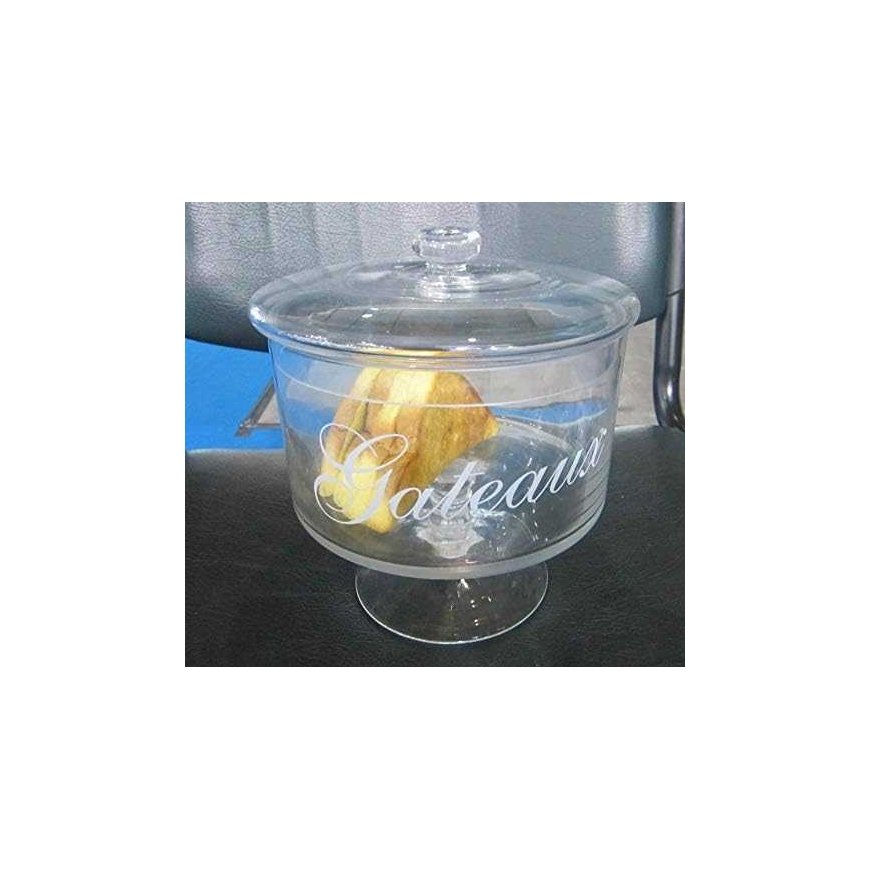 5five Simply Smart Glass cup for storing cookies, sweets, diameter 19 cm – 2