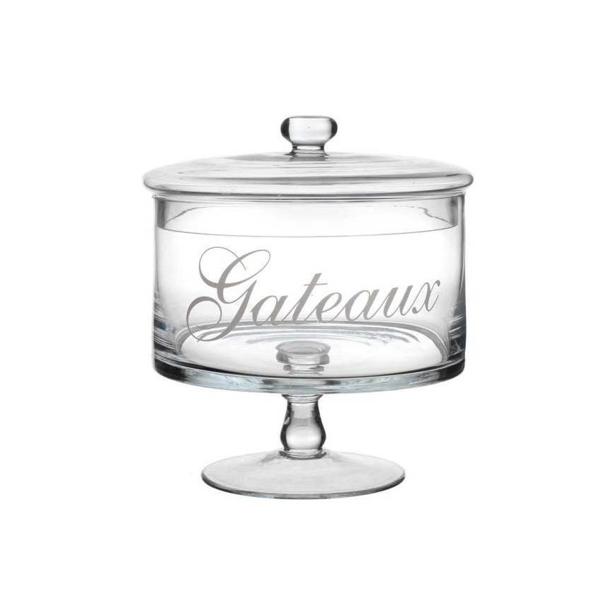 5five Simply Smart Glass cup for storing cookies, sweets, diameter 19 cm – 4