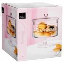 5five Simply Smart Glass cup for storing cookies, sweets, diameter 19 cm 5five Simply Smart Glass cup for storing cookies, sweets, diameter 19 cm