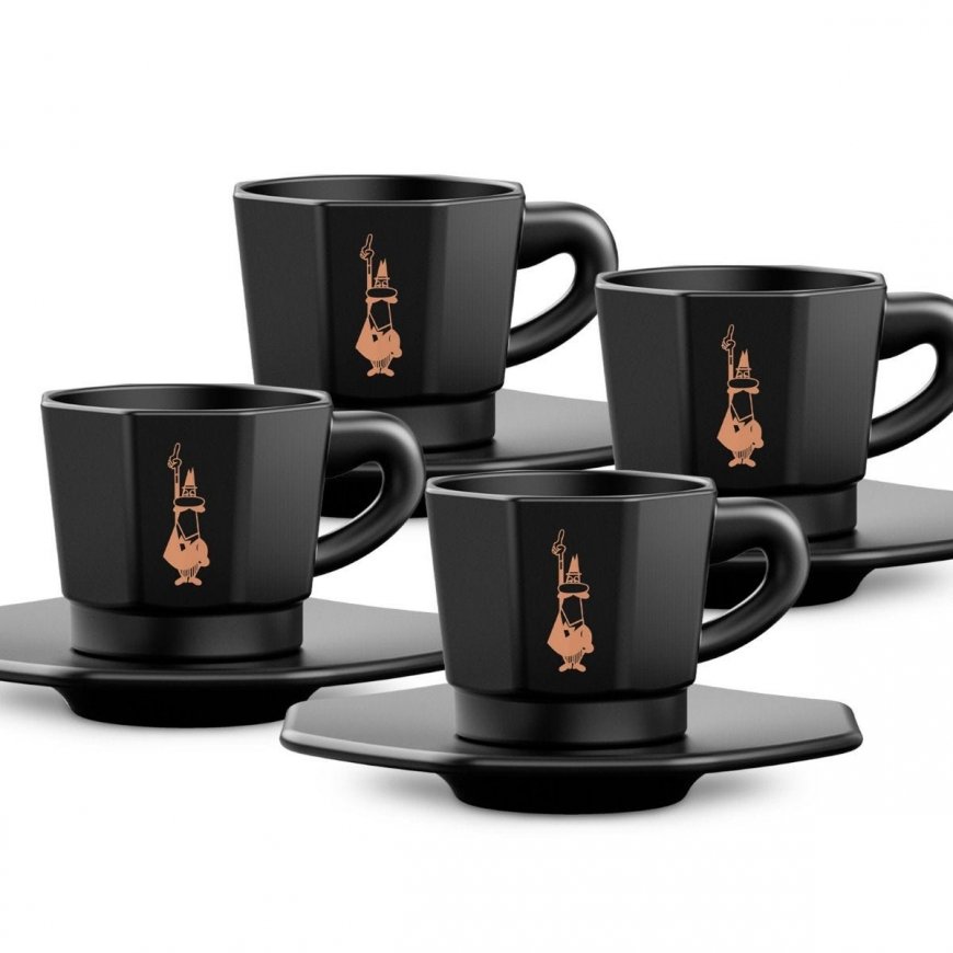 Bialetti RTATZ403 чашка Черный Кофе 4 шт – 2