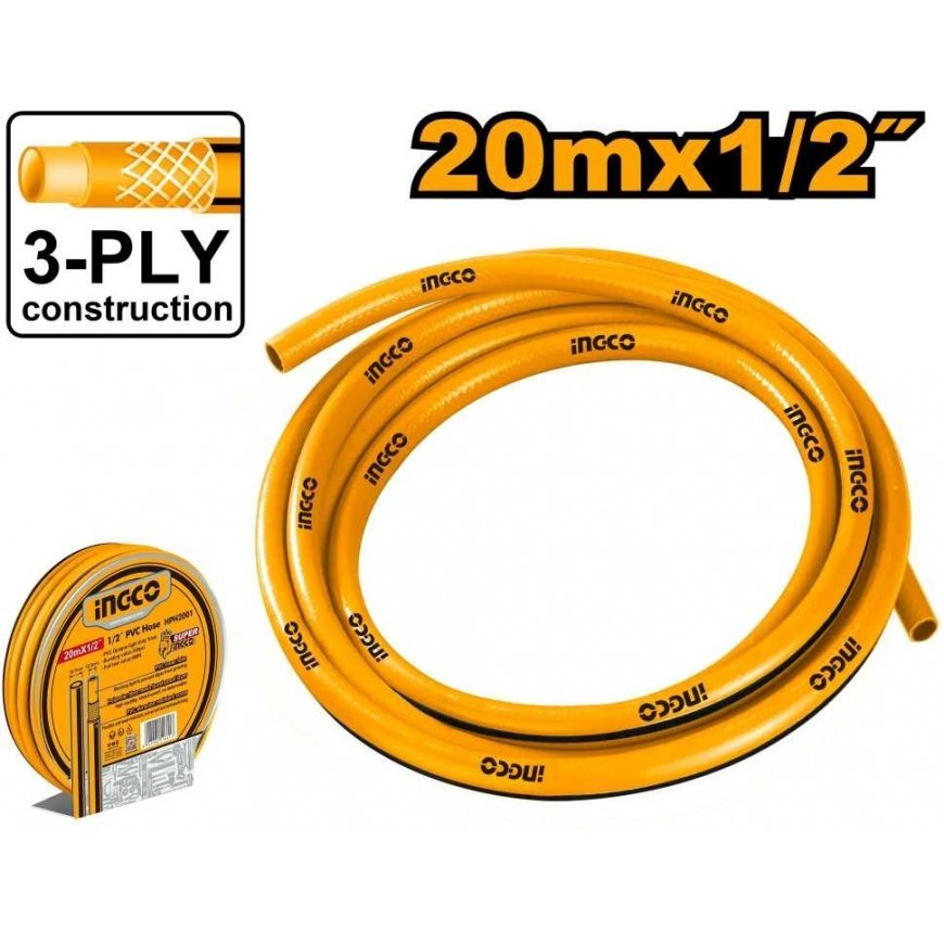 Ingco HPH2001 Garden Hose 1/2" 20m – 2