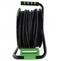 REV 10217412 power extension 40 m 4 AC outlet(s) Indoor/outdoor Black, Green REV 10217412 power extension 40 m 4 AC outlet(s) Indoor/outdoor Black, Green