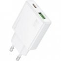 Borofone Wall charger BN29 Fuente - USB + Type C - QC 3.0 PD 30W Borofone Wall charger BN29 Fuente - USB + Type C - QC 3.0 PD 30W
