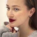 Troli Stylish steel hoop earrings VSE004S-PET Troli Stylish steel hoop earrings VSE004S-PET