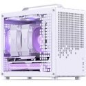 Jonsplus Z20 Micro-ATX Gehäuse, mit Tragegriff - white