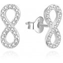 Agate Timeless Silver Earrings Infinity AGUP3462 Agate Timeless Silver Earrings Infinity AGUP3462