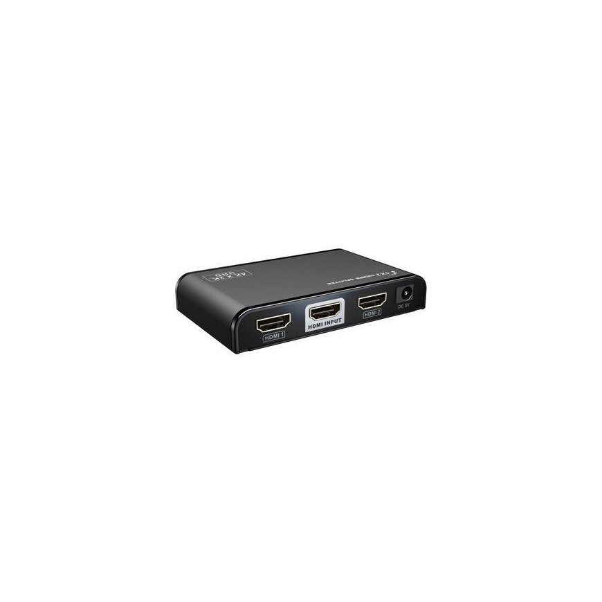 PremiumCord PREMIUMCORD HDMI 2.0 jakaja, 1-2 porttia, 4K x 2K/60Hz, FULL HD, 3D, musta