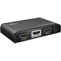 PremiumCord PREMIUMCORD HDMI 2.0 splitter, 1-2 ports, 4K x 2K/60Hz, FULL HD, 3D, black