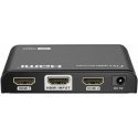 PremiumCord PREMIUMCORD HDMI 2.0 splitter, 1-2 ports, 4K x 2K/60Hz, FULL HD, 3D, black