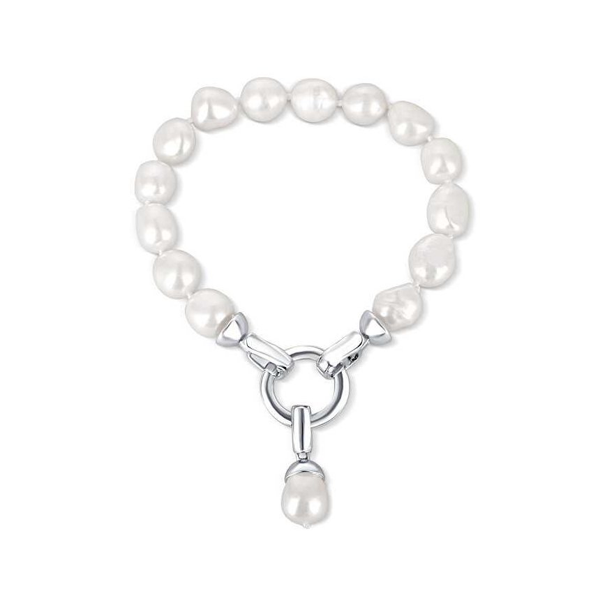 Jwl Luxury Pearls Apyrankė iš tikrų baltų perlų JL0560