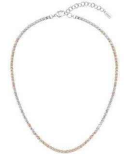 Hugo Boss Shiny tennis necklace with zircons 1580630