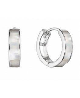 Evolution Group Charming round earrings with pearls 11428.1