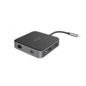 Acer 7-in-1 USB 4 Dongle Langallinen USB4 musta, Hopea Acer 7-in-1 USB 4 Dongle Langallinen USB4 musta, Hopea