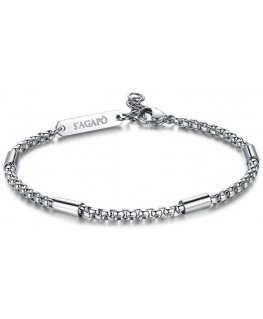 Sagapo Steel bracelet Ripple SRP13