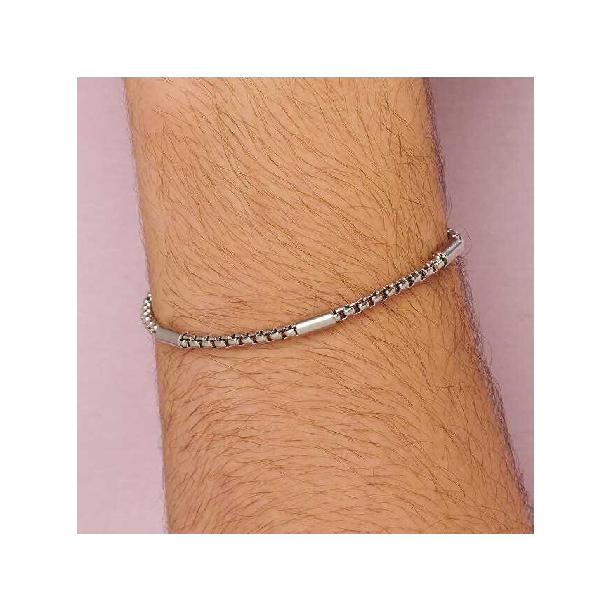 Sagapo Steel bracelet Ripple SRP13 – 3