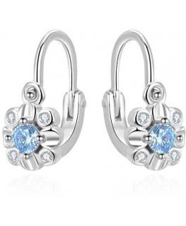 Beneto Charming girls' earrings with zircons AGUC3335-DB-1