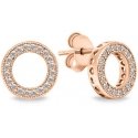 Brilio Silver Brilio Silver Temporary bronze earrings with zircons EA607R Brilio Silver Brilio Silver Temporary bronze earrings with zircons EA607R