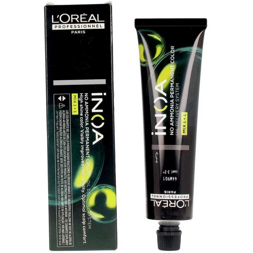 Profesionalūs plaukų dažai L'oreal Professionnel Inoa oksidacinis dažiklis be amoniako 3 60g – 2