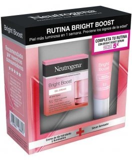 Neutrogena BRIGHT BOOST ROUTINE CREAM GEL & SERUM LOT 2 kpl