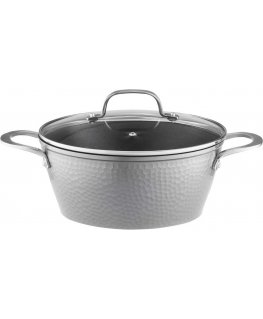 Aluminum pot with lid Bubble 28 cm 6.5 l AMBITION