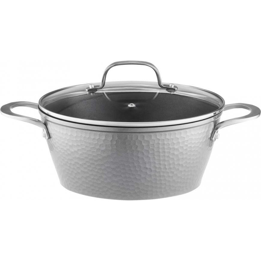 Ambition Aluminum pot with lid Bubble
