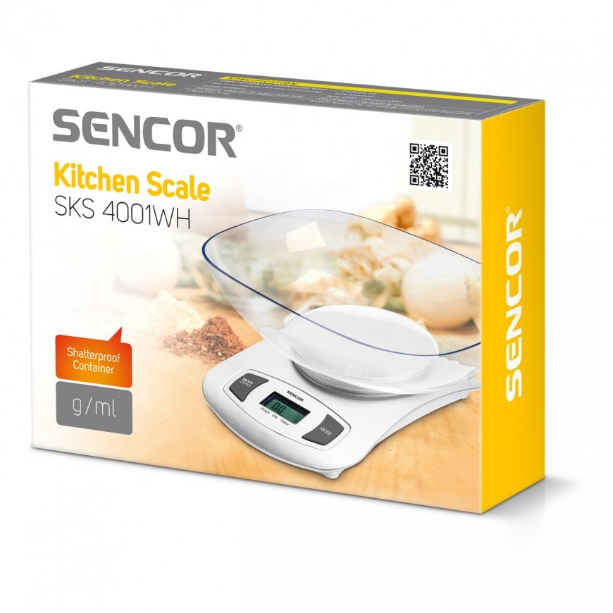 Sencor SKS 4001WH köögikaal Valge Elektrooniline köögikaal – 2