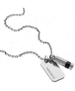 Diesel Men's necklace with pendants DX1156040