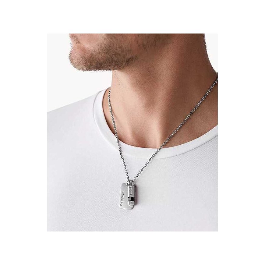Diesel Men's necklace with pendants DX1156040 – 4