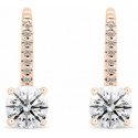 Brilio Silver Shiny gold-plated earrings with clear zircons EA415R Brilio Silver Shiny gold-plated earrings with clear zircons EA415R