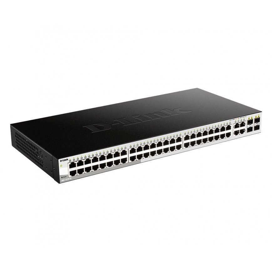 D-Link DGS-1210-52 võrgulüliti Juhitav L2 Gigabit Ethernet (10/100/1000) 1U Must – 2