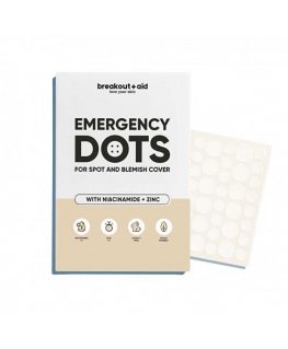 Breakout+aid Emergency dots Niacinamide + Zinc vietinės priežiūros priemonė