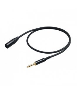 Proel CHL230LU1 audiokaapeli 1 m 6.35mm XLR (3-pin) musta