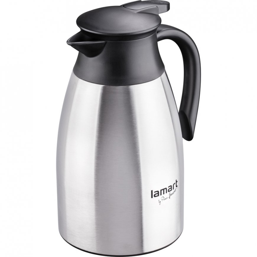Lamart LT4032 vacuum flask 1.5 L Black, Stainless steel