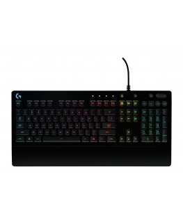 Logitech G G213 Prodigy klaviatūra Žaidimams USB QWERTZ Vokiečių Juoda