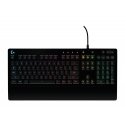 Logitech G G213 Prodigy klaviatuur Mängimine USB QWERTZ Saksa keel Must