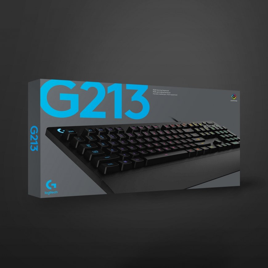 Logitech G G213 Prodigy klaviatuur Mängimine USB QWERTZ Saksa keel Must – 3