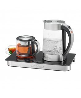ProfiCook PC-TKS 1056 elektriskās tējkanna 1,7 L Melns, Nerūsējošs tērauds, Caurspīdīgs