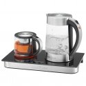 ProfiCook PC-TKS 1056 электрический чайник 1,7 L Черный, Нержавеющая сталь, Прозрачный
