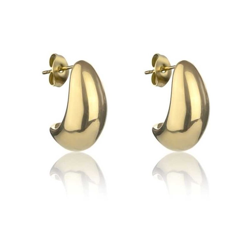 Emily Westwood Matching Gold Plated Steel Tear Drop Katie Earrings EWE24048G