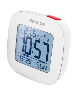 Sencor SDC 1200 W žadintuvas Skaitmeninis žadintuvas Balta