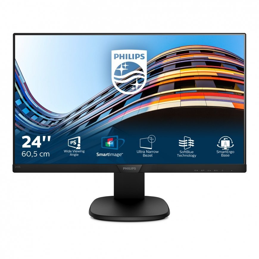 Philips S Line LCD monitor with SoftBlue Technology 243S7EHMB/00 – 2