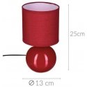Lamp White night light Boule, decorative lighting with shade and ceramic base E14 Lamp White night light Boule, decorative lighting with shade and ceramic base E14
